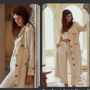 Arnhem Blaze Trenchcoat in Stone